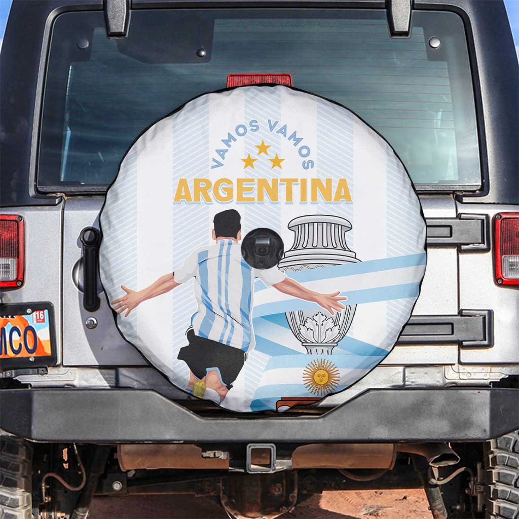 Argentina Campeones Spare Tire Cover Vamos Vamos Albiceleste - Wonder Print Shop