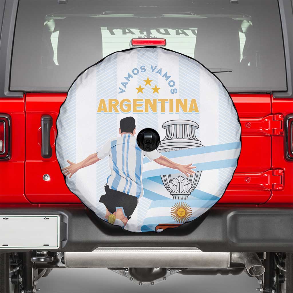 Argentina Campeones Spare Tire Cover Vamos Vamos Albiceleste - Wonder Print Shop