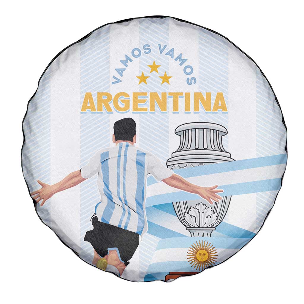 Argentina Campeones Spare Tire Cover Vamos Vamos Albiceleste - Wonder Print Shop