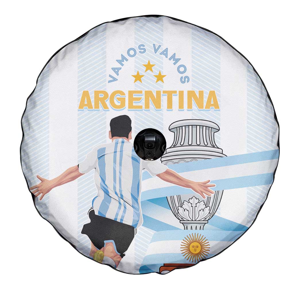 Argentina Campeones Spare Tire Cover Vamos Vamos Albiceleste - Wonder Print Shop