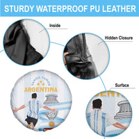 Argentina Campeones Spare Tire Cover Vamos Vamos Albiceleste - Wonder Print Shop