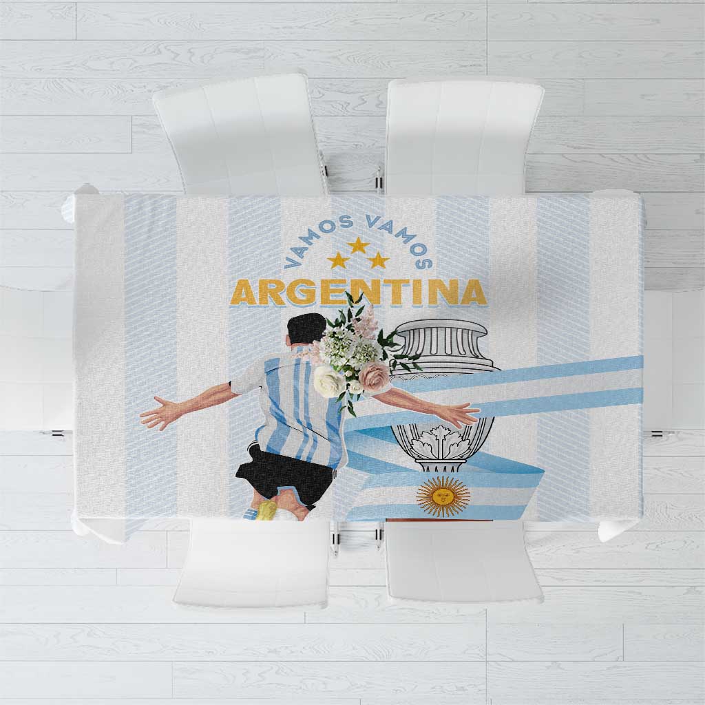 Argentina Campeones Tablecloth Vamos Vamos Albiceleste - Wonder Print Shop