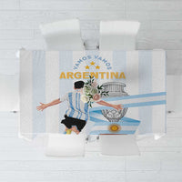 Argentina Campeones Tablecloth Vamos Vamos Albiceleste - Wonder Print Shop