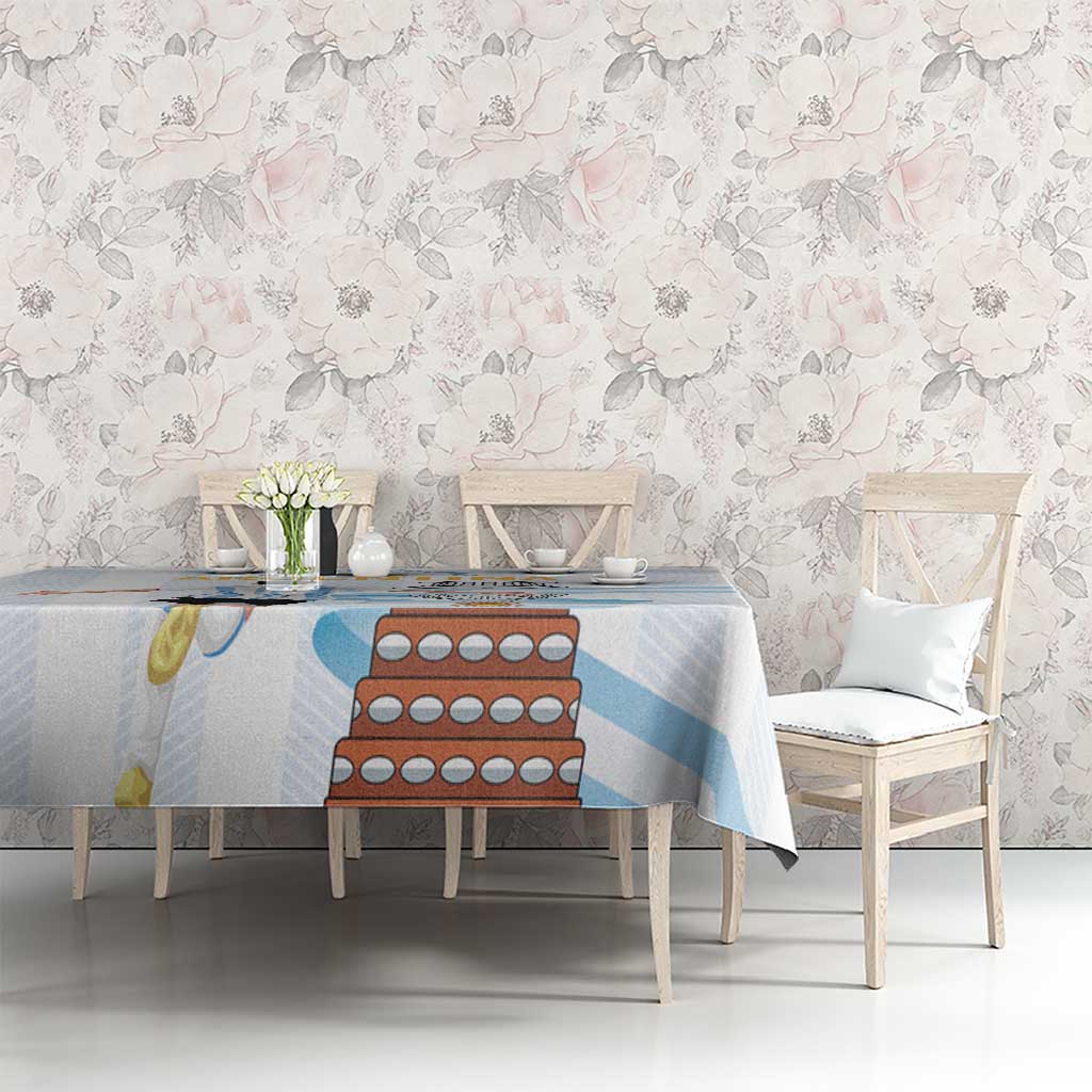 Argentina Campeones Tablecloth Vamos Vamos Albiceleste - Wonder Print Shop