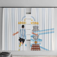 Argentina Campeones Window Curtain Vamos Vamos Albiceleste - Wonder Print Shop