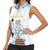 Argentina Campeones Custom Women Sleeveless Polo Shirt Vamos Vamos Albiceleste - Wonder Print Shop