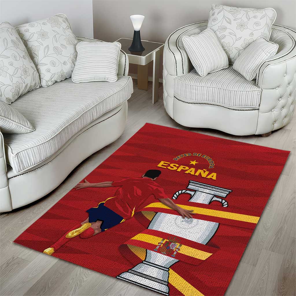 Spain Campeones Area Rug Reyes de Europa LT7 - Wonder Print Shop