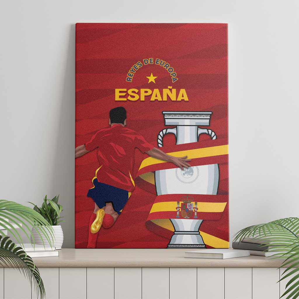 Spain Campeones Canvas Wall Art Reyes de Europa LT7 - Wonder Print Shop