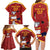Spain Campeones Custom Family Matching Long Sleeve Bodycon Dress and Hawaiian Shirt Reyes de Europa LT7 - Wonder Print Shop