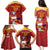 Spain Campeones Custom Family Matching Puletasi and Hawaiian Shirt Reyes de Europa - Wonder Print Shop