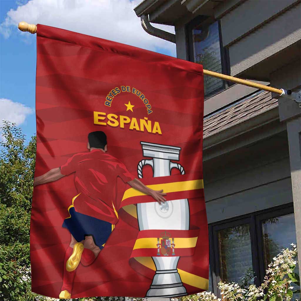 Spain Campeones Garden Flag Reyes de Europa - Wonder Print Shop