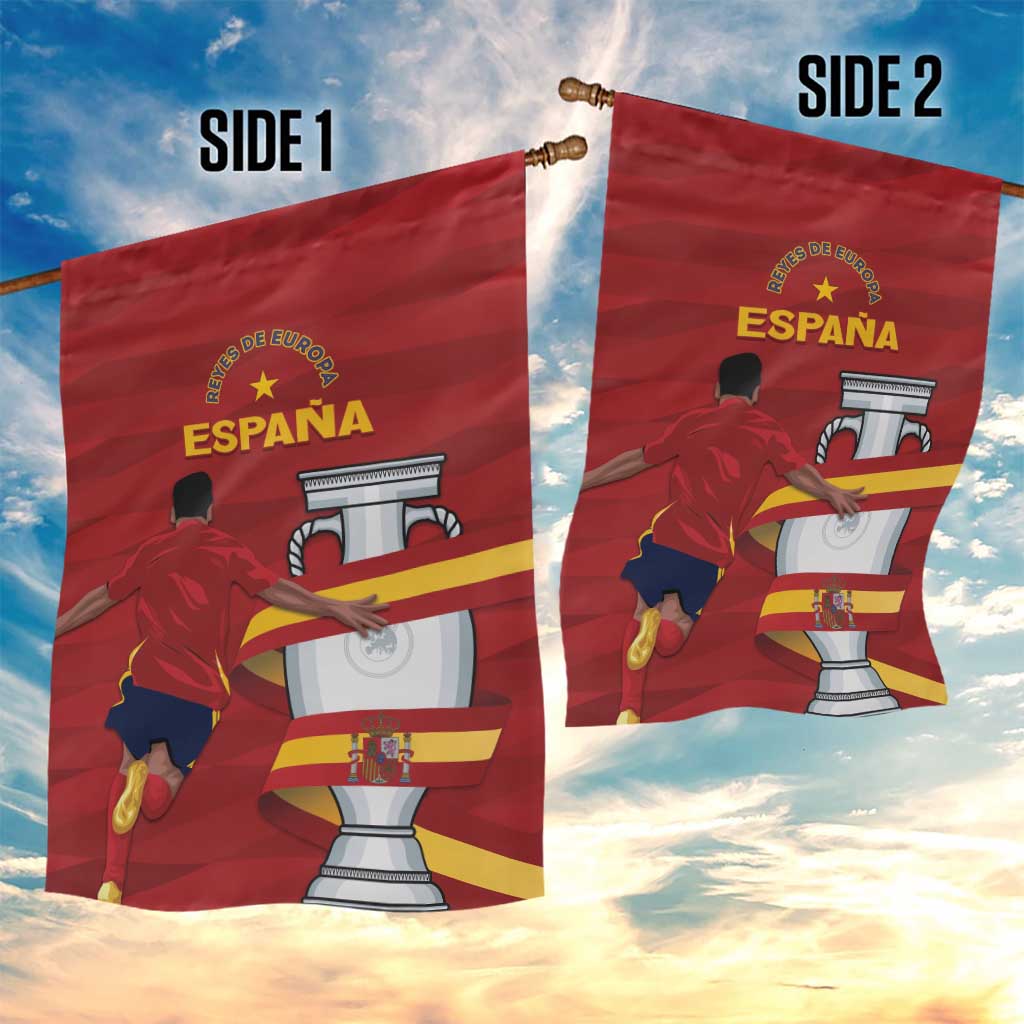 Spain Campeones Garden Flag Reyes de Europa - Wonder Print Shop