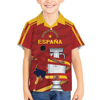 Spain Campeones Custom Hawaiian Shirt Reyes de Europa - Wonder Print Shop