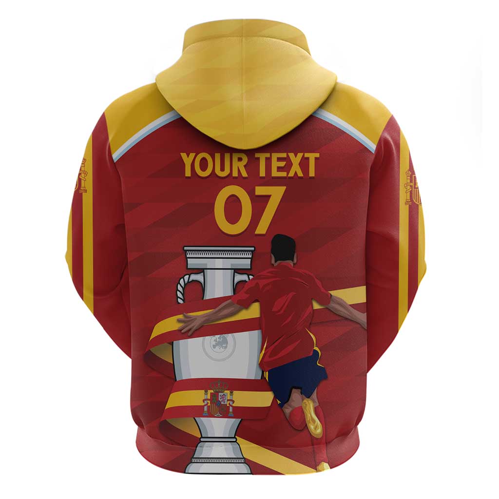 Spain Campeones Custom Hoodie Reyes de Europa - Wonder Print Shop