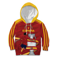 Spain Campeones Custom Kid Hoodie Reyes de Europa - Wonder Print Shop