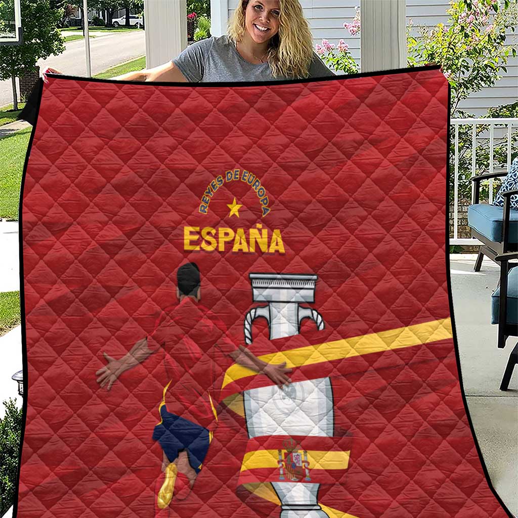 Spain Campeones Quilt Reyes de Europa - Wonder Print Shop