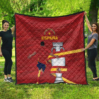 Spain Campeones Quilt Reyes de Europa - Wonder Print Shop