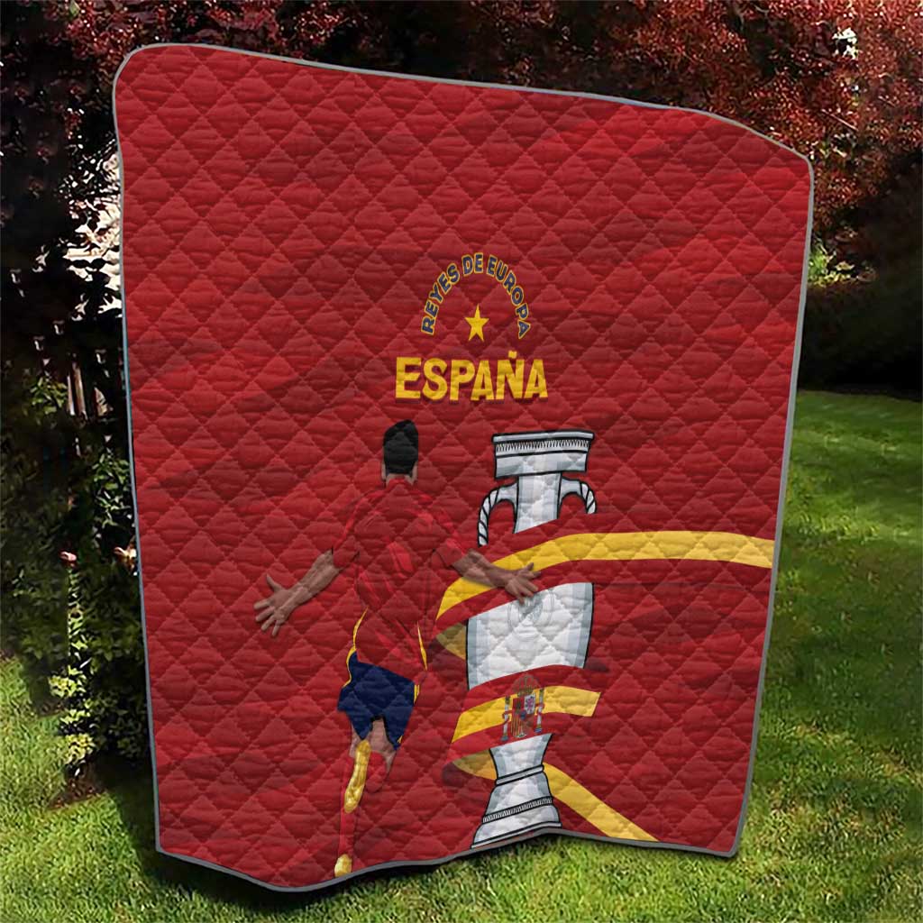 Spain Campeones Quilt Reyes de Europa - Wonder Print Shop