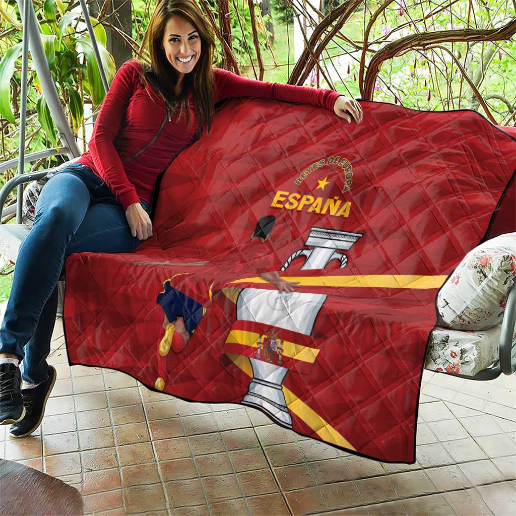 Spain Campeones Quilt Reyes de Europa - Wonder Print Shop