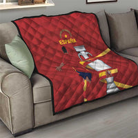Spain Campeones Quilt Reyes de Europa - Wonder Print Shop