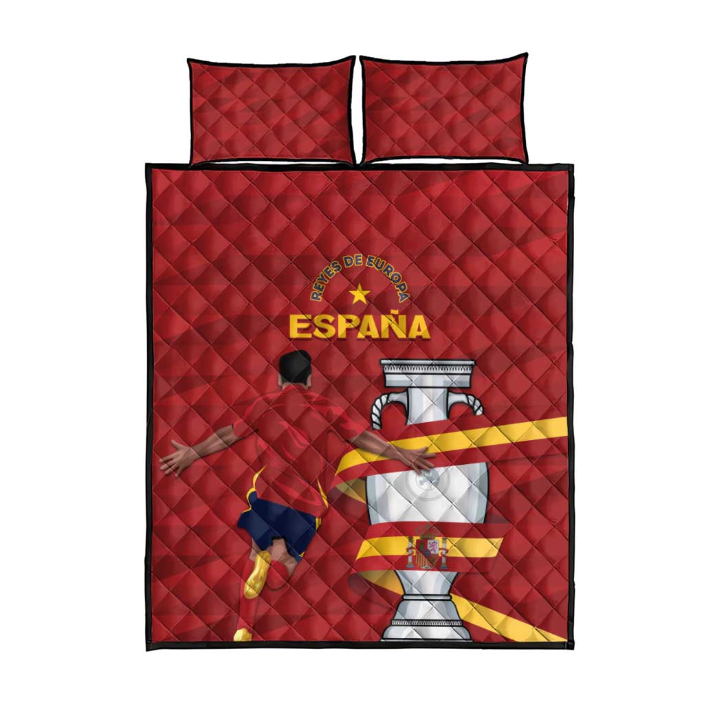 Spain Campeones Quilt Bed Set Reyes de Europa - Wonder Print Shop