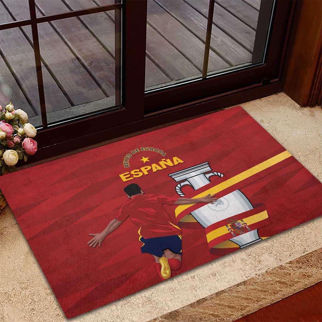 Spain Campeones Rubber Doormat Reyes de Europa - Wonder Print Shop