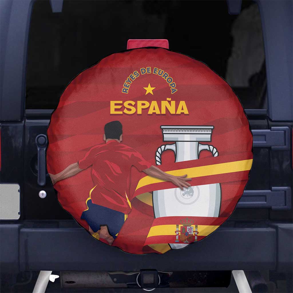 Spain Campeones Spare Tire Cover Reyes de Europa - Wonder Print Shop