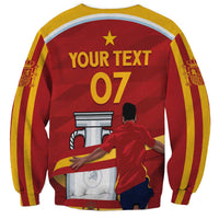 Spain Campeones Custom Sweatshirt Reyes de Europa - Wonder Print Shop