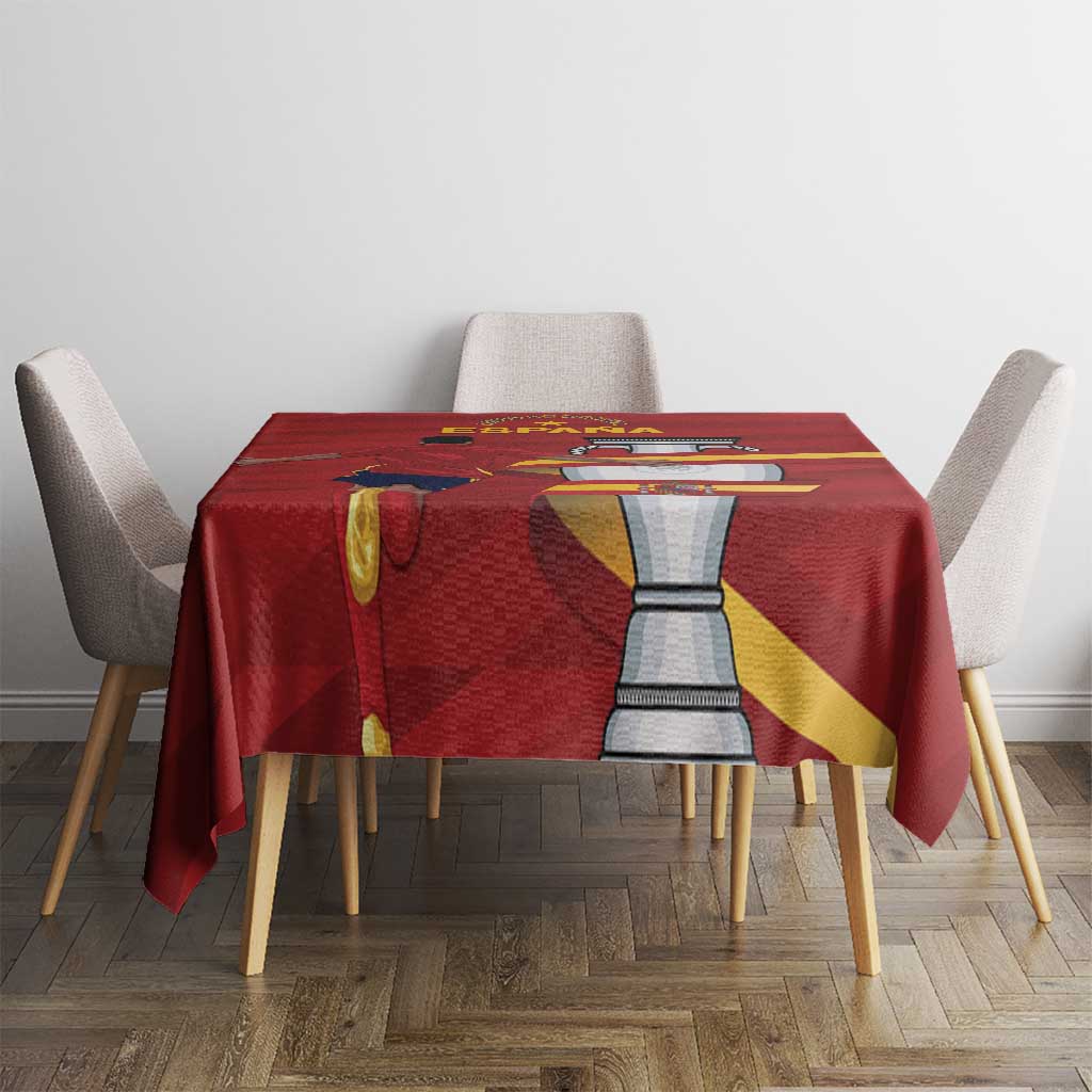 Spain Campeones Tablecloth Reyes de Europa - Wonder Print Shop