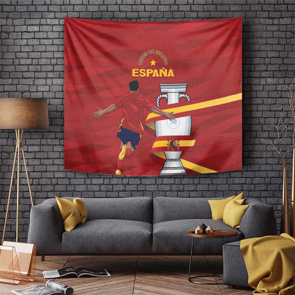 Spain Campeones Tapestry Reyes de Europa - Wonder Print Shop