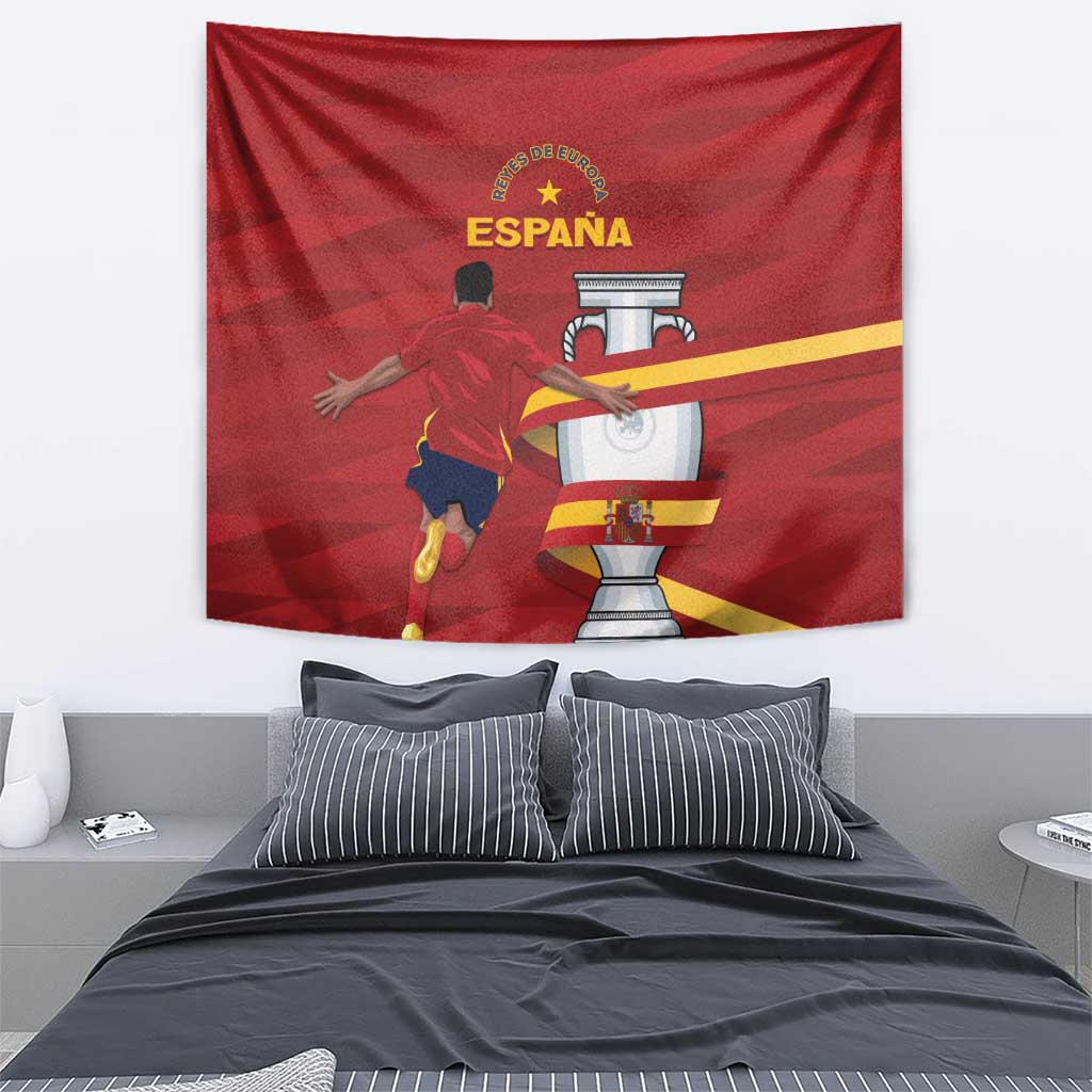 Spain Campeones Tapestry Reyes de Europa - Wonder Print Shop