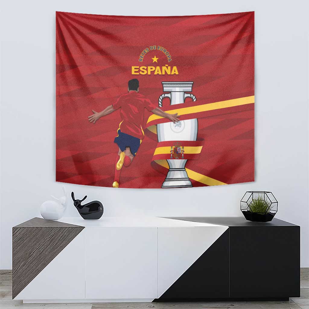 Spain Campeones Tapestry Reyes de Europa - Wonder Print Shop