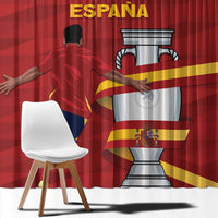 Spain Campeones Window Curtain Reyes de Europa - Wonder Print Shop
