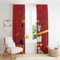 Spain Campeones Window Curtain Reyes de Europa - Wonder Print Shop