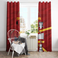 Spain Campeones Window Curtain Reyes de Europa - Wonder Print Shop