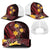 Wales Cymru Am Byth Baseball Net Cap Welsh Dragon with Celtic Cross - Wonder Print Shop