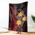 Wales Cymru Am Byth Blanket Welsh Dragon with Celtic Cross - Wonder Print Shop