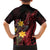 Wales Cymru Am Byth Family Matching Summer Maxi Dress and Hawaiian Shirt Welsh Dragon with Celtic Cross - Wonder Print Shop