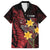 Wales Cymru Am Byth Family Matching Summer Maxi Dress and Hawaiian Shirt Welsh Dragon with Celtic Cross - Wonder Print Shop