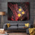 Wales Cymru Am Byth Tapestry Welsh Dragon with Celtic Cross - Wonder Print Shop
