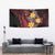 Wales Cymru Am Byth Tapestry Welsh Dragon with Celtic Cross - Wonder Print Shop