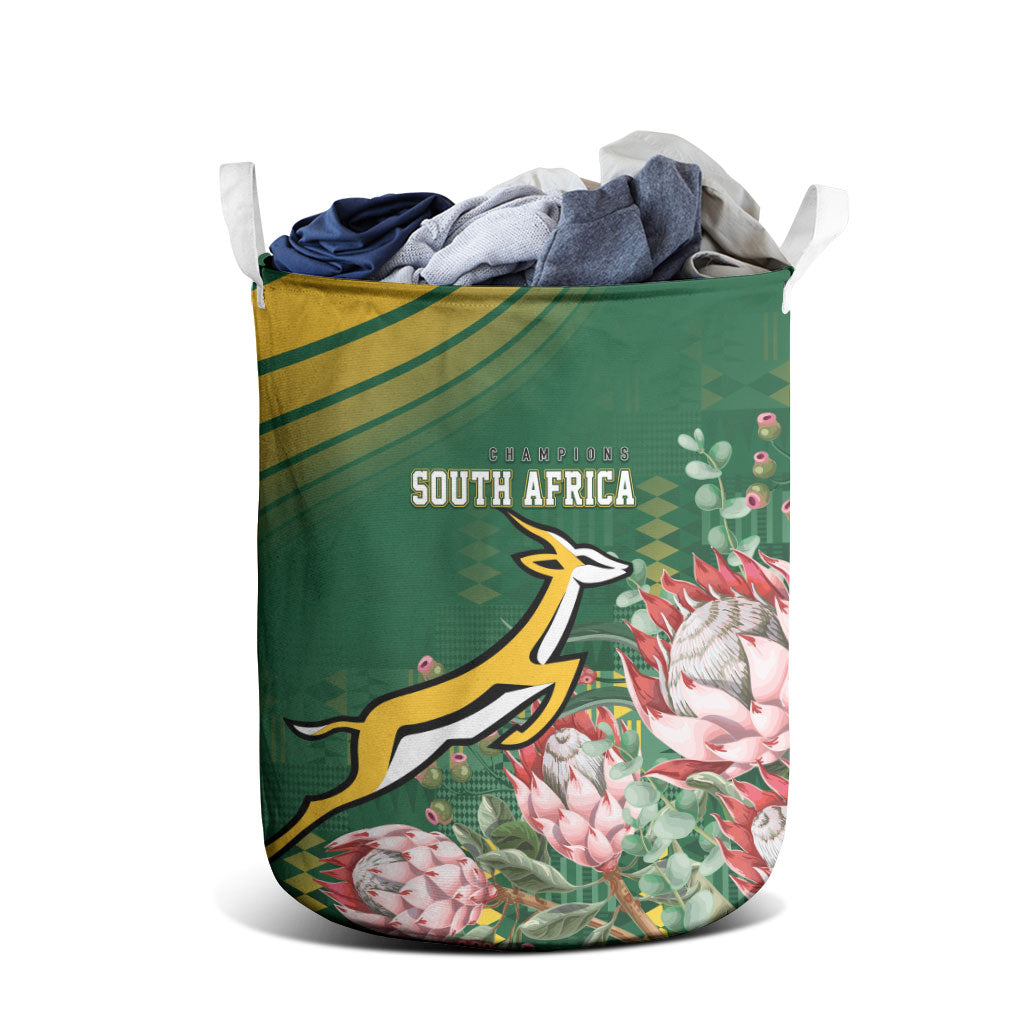South Africa Rugby Bokke Champions Laundry Basket