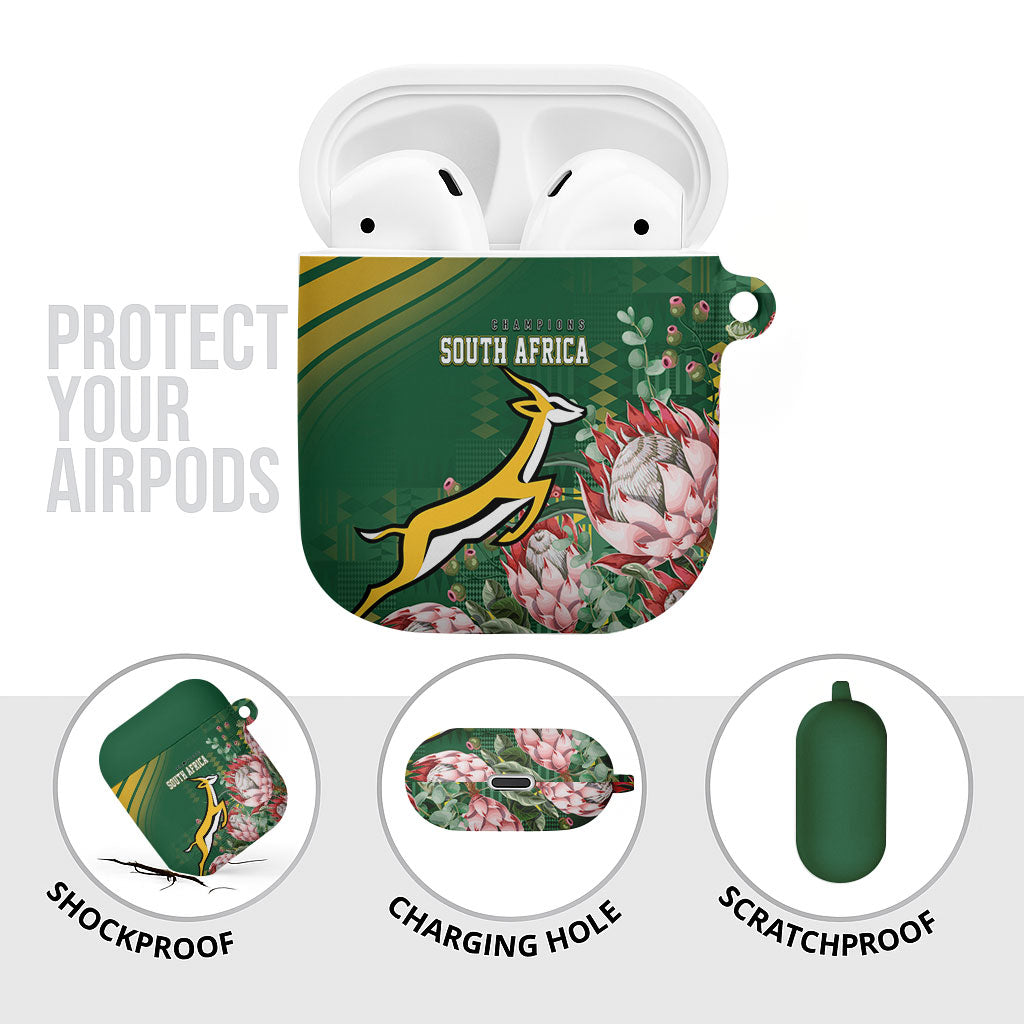South Africa Rugby Bokke Champions AirPods Case