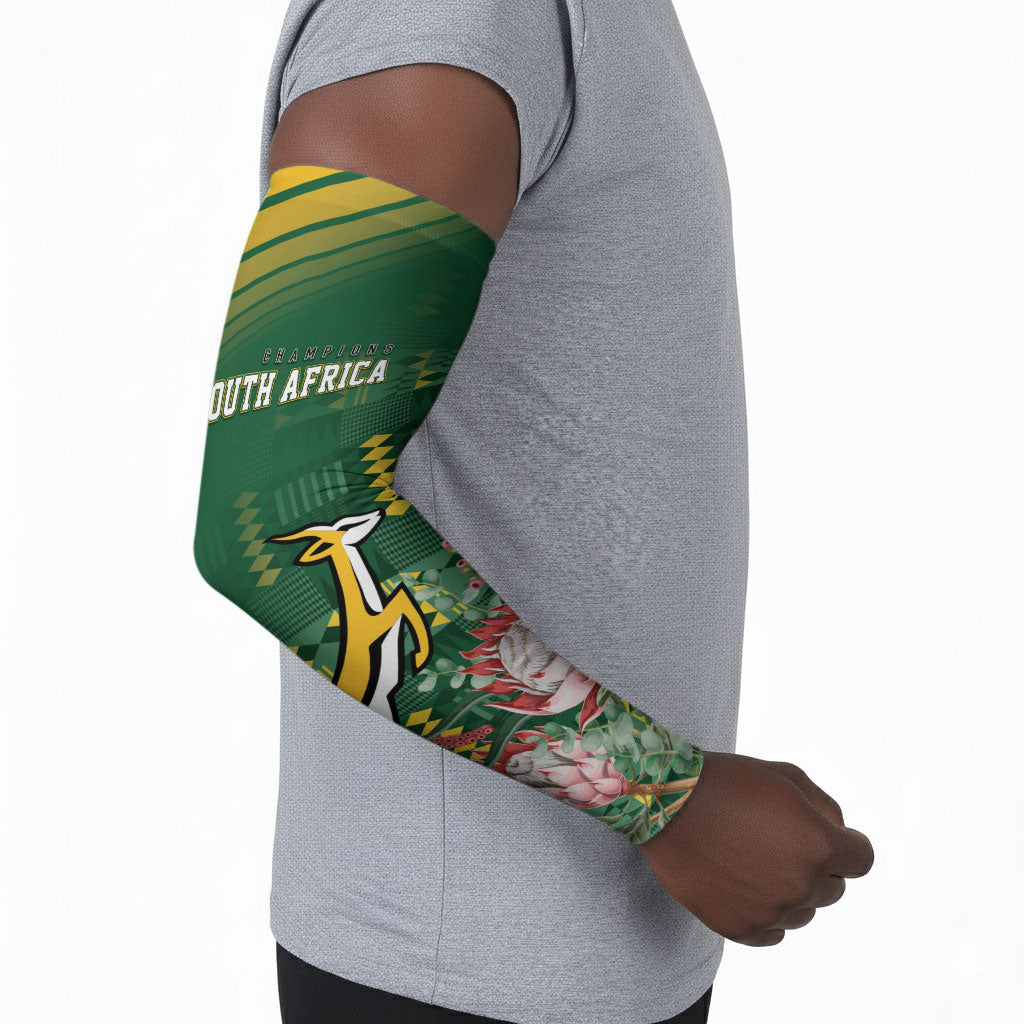 South Africa Rugby Personalized Bokke Champions Arm Sleeves