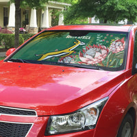 South Africa Rugby Bokke Champions Auto Sun Shade