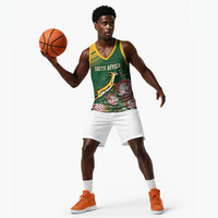 South Africa Rugby Personalized Bokke Champions Basketball Jersey