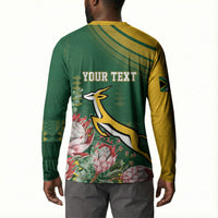 South Africa Rugby Personalized Bokke Champions Button Sweatshirt