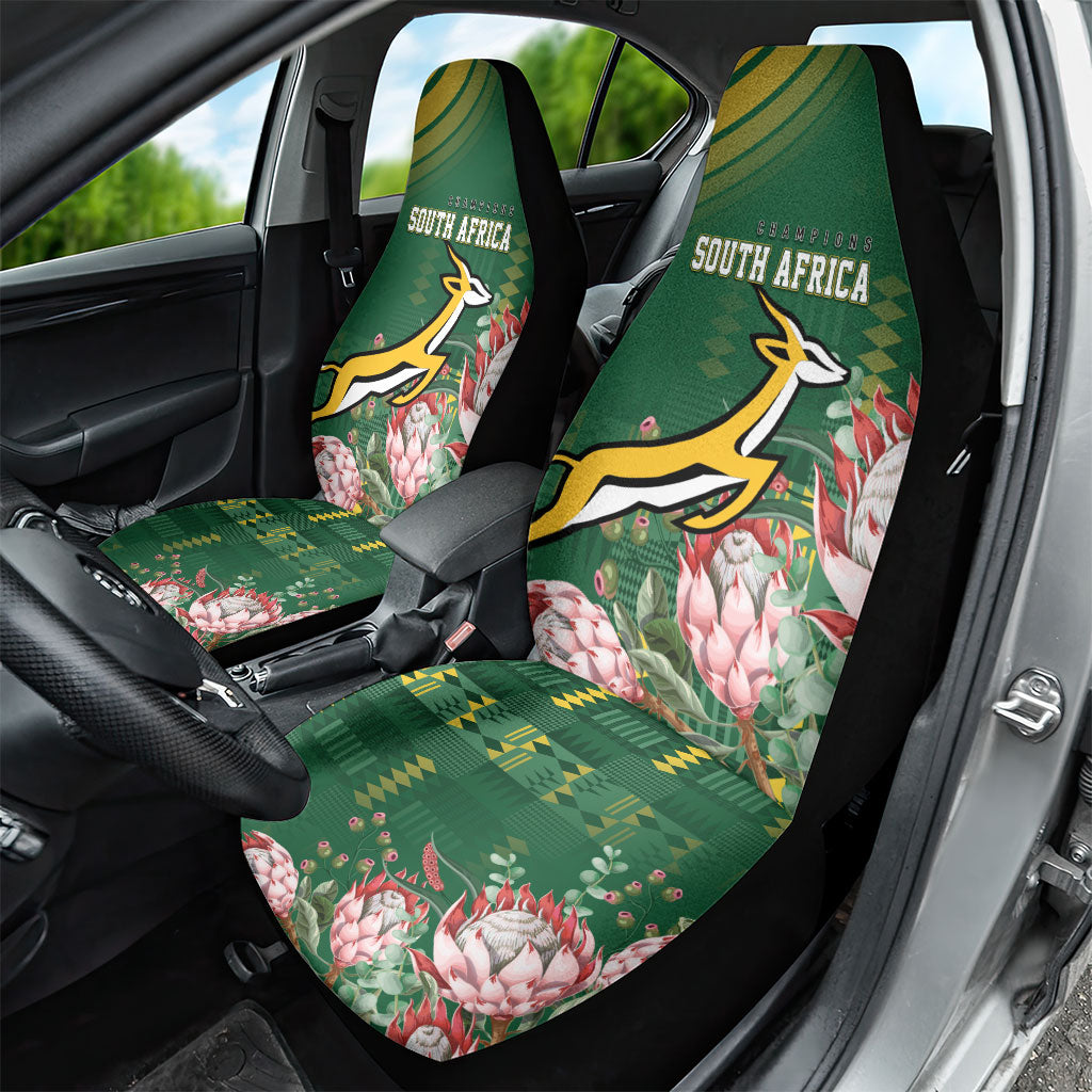 South Africa Rugby Bokke Champions Car Seat Cover