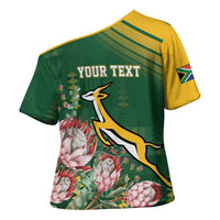 South Africa Rugby Personalized Bokke Champions Cross Shoulder Shirt