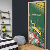 South Africa Rugby Personalized Bokke Champions Door Cover